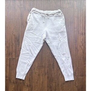 ZARA Wool Joggers Men’s Lounge Sweatpants Size M Beige Casual Comfort Trousers